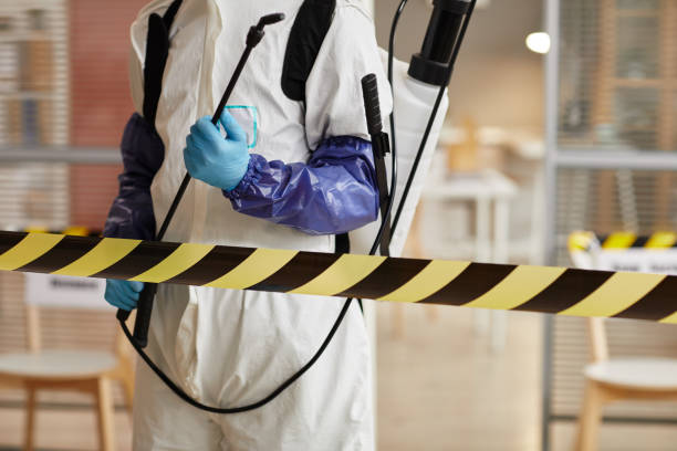 Professional Biohazard technician working in Dorchester Center, MA
